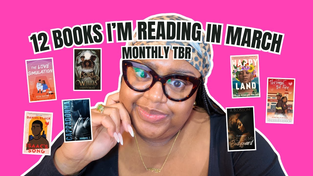 MARCH 2025 TBR | 12 Black Romance, Romantasy & Historical Fiction Books I'm Reading #booktube