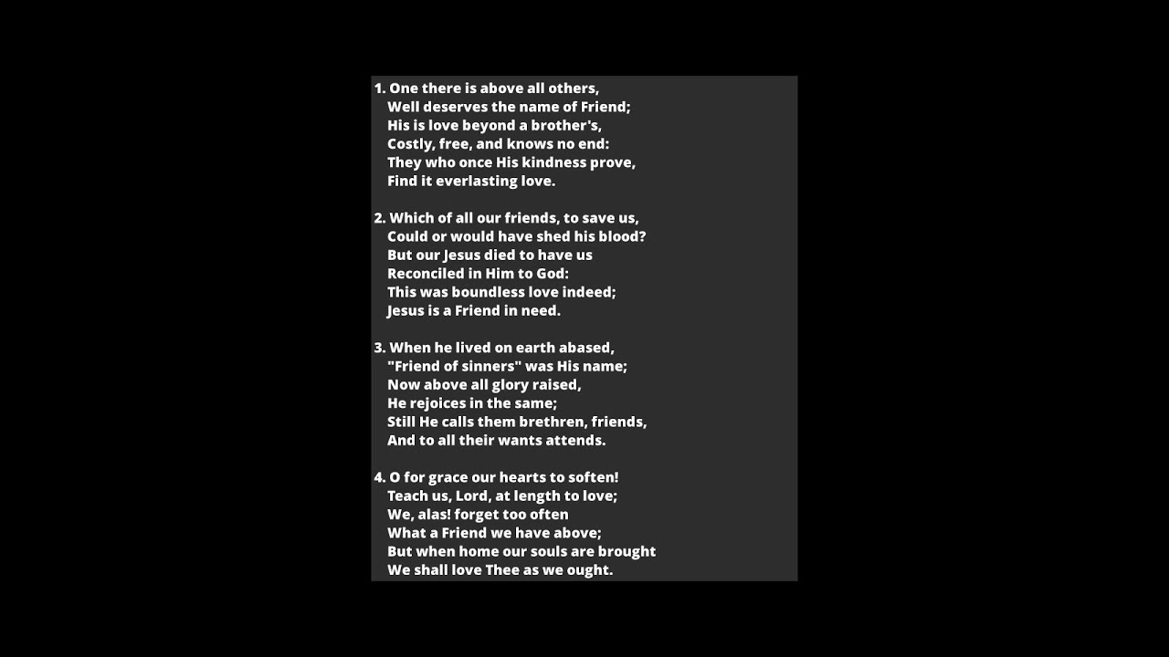 GHS 239 - One There is Above All Others