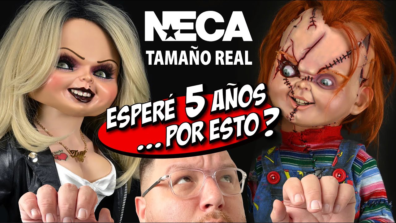 LE GANÓ A LA COMPETENCIA | NECA BRIDE OF CHUCKY 1:1 REPLICA LIFESIZE TIFFANY & CHUCKY - TAMAÑO REAL