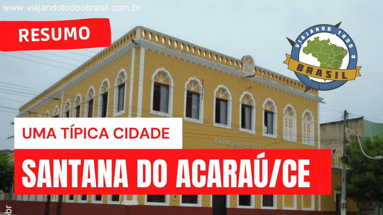 Santana do Acaraú/CE - Viajando Todo o Brasil