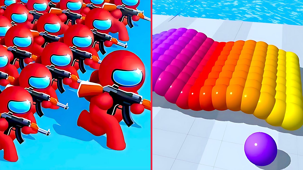 Gun Clash 3D Vs Canvas Run💥🔮💥Max Levels TikTok Update Mobile Gameplay HT11