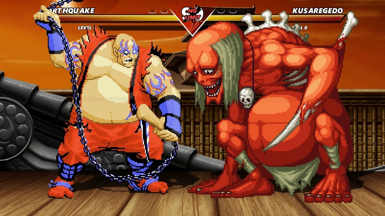 EARTHQUAKE vs KUSAREGEDO - SAMURAI SHODOWN | DEATH BATTLE‼️