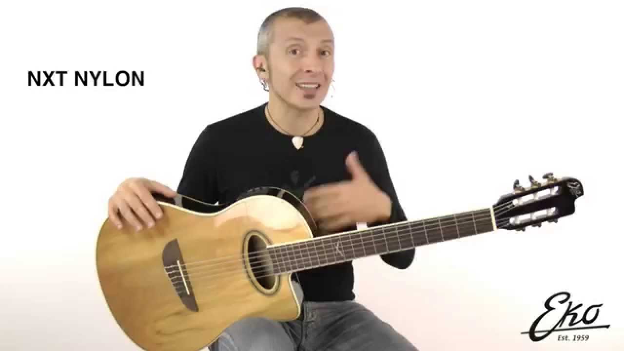 Massimo Varini presenta Eko Guitars NXT NYLON cw eq natural