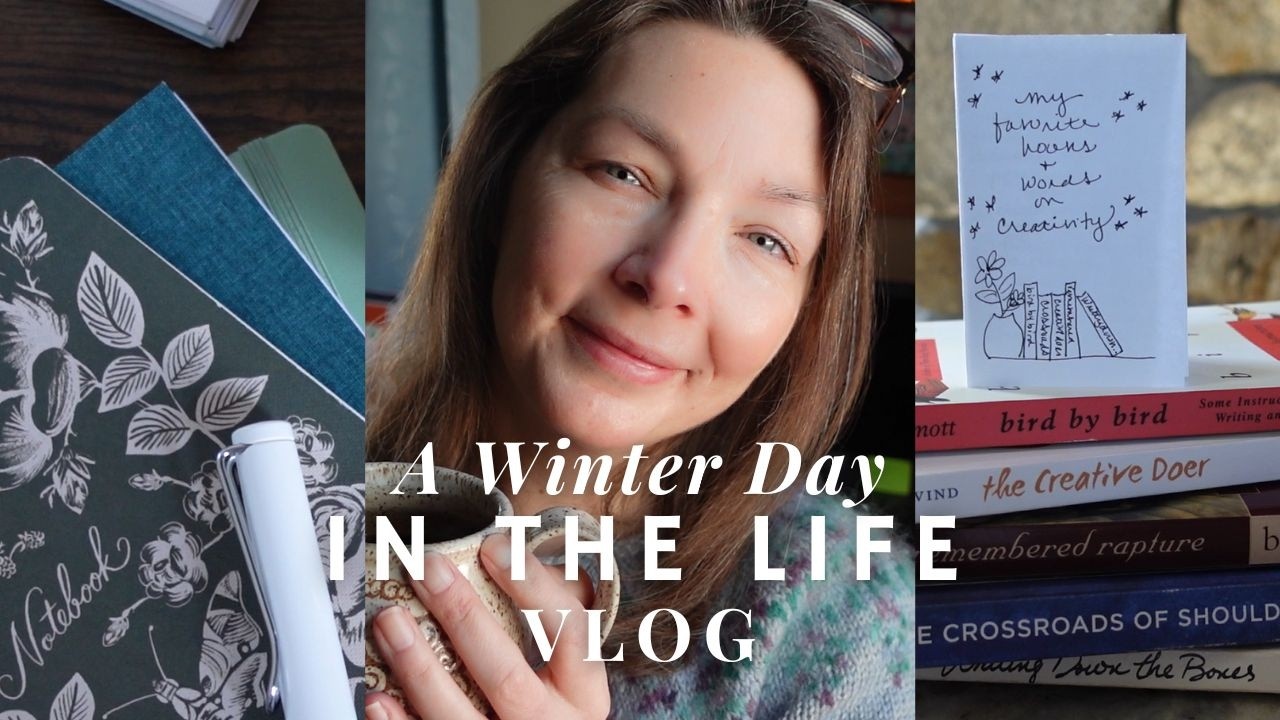 A Creative Winter Day || Cozy Writing, Zines, Life Updates, Sunbeams & More