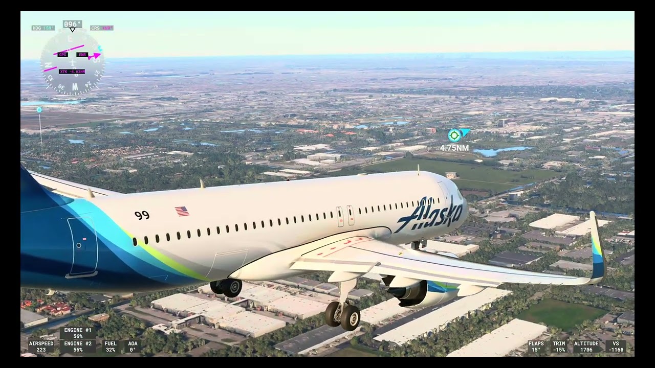 Miami landing MSFS2020