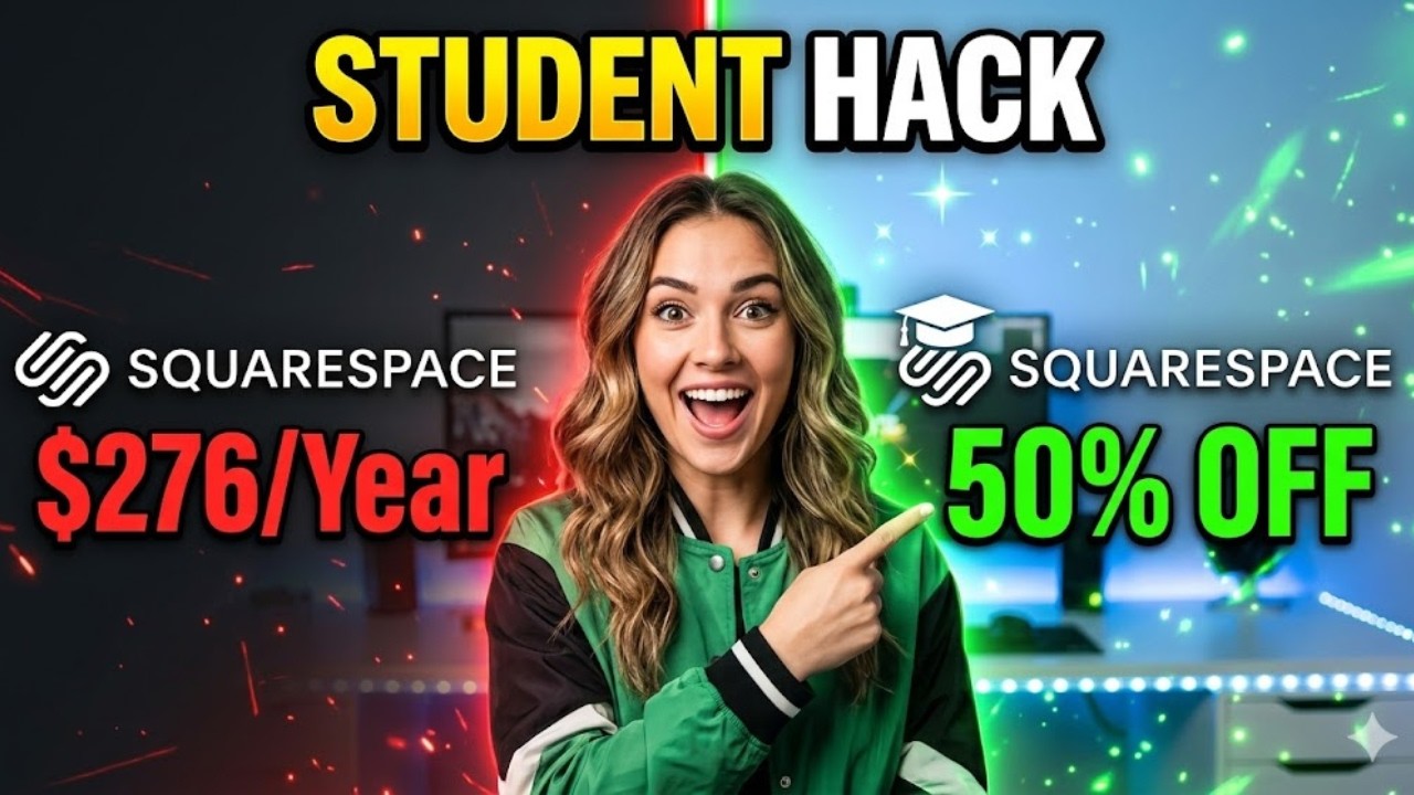 Скидка Squarespace: как получить 50% студенческую скидку