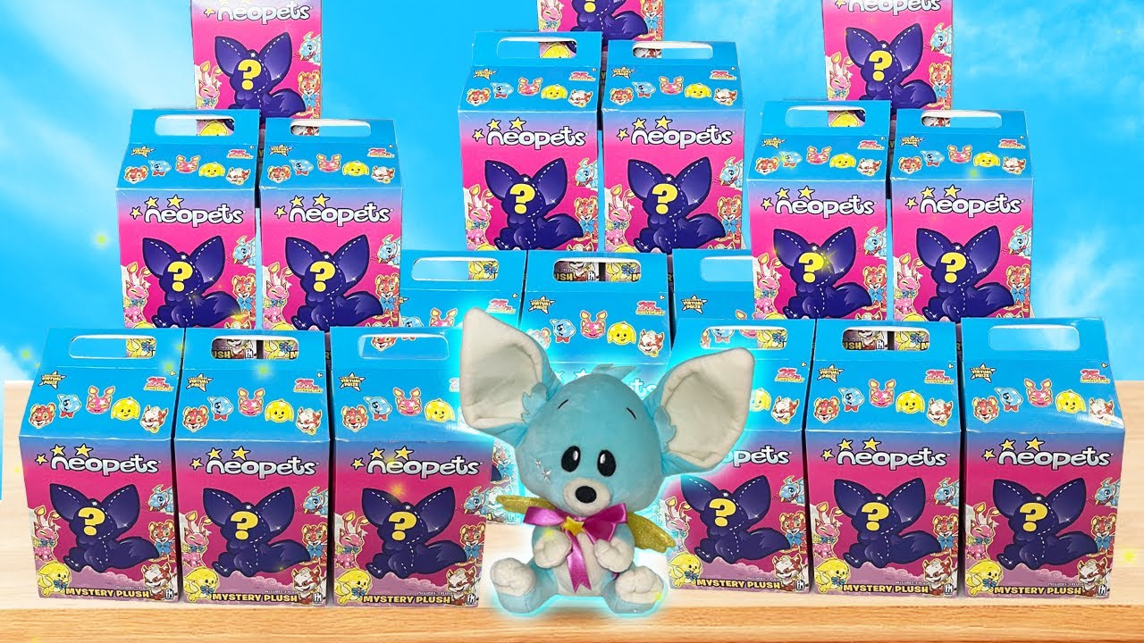 Unboxing NEOPETS 25th Anniversary Mystery Plush!