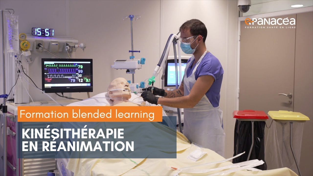 Formation Blended learning - Kinésithérapie en réanimation