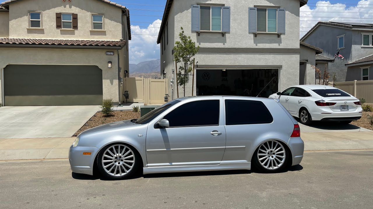 Mk4 R32 Airlift Suspension Install