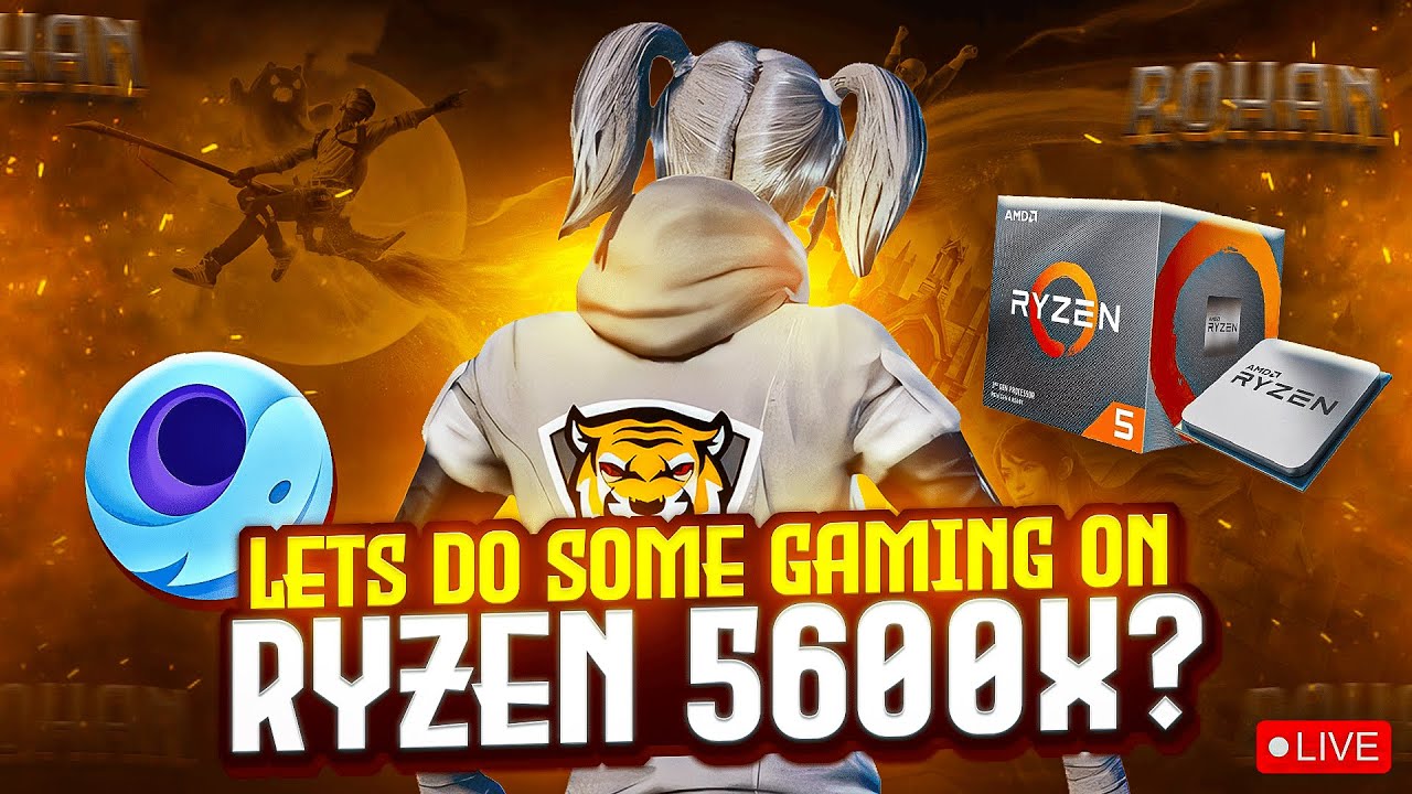 RYZEN 5600X PUBG MOBILE GAMELOOP PERFORMANCE 🔥 SOLO VS SQUAD