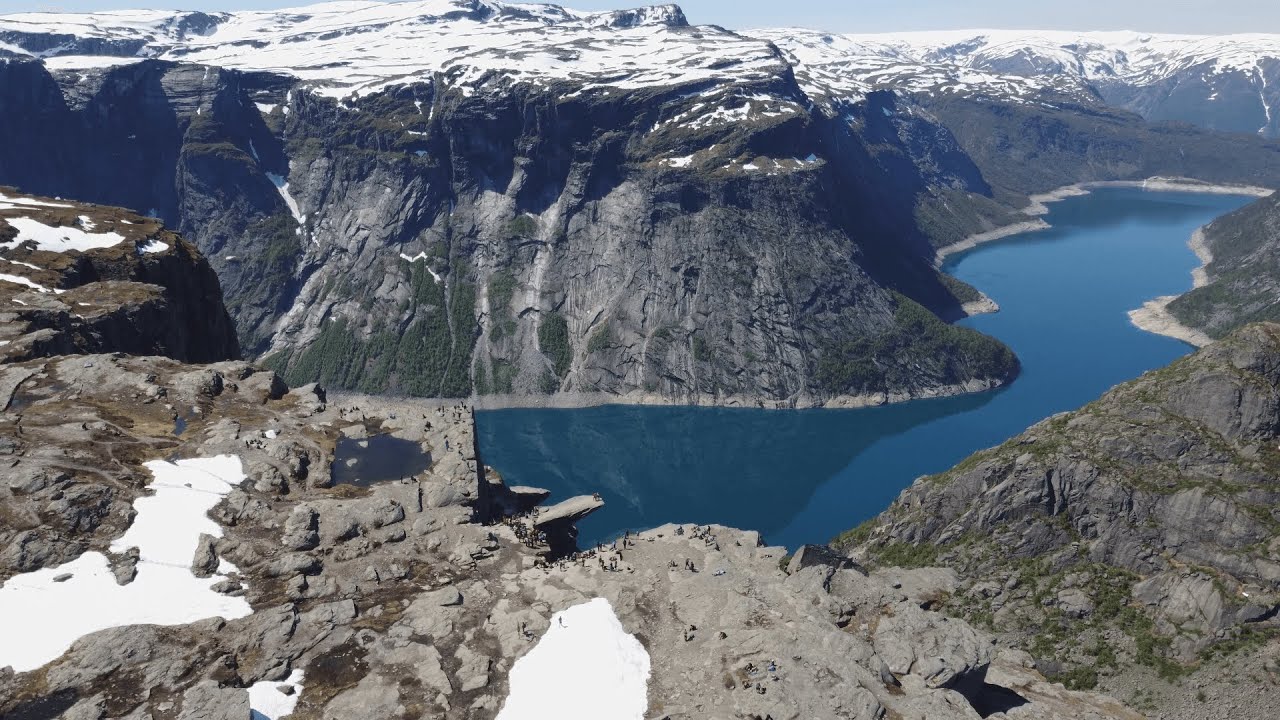 Trolltunga 🌎 Norway - 4K Drone Video