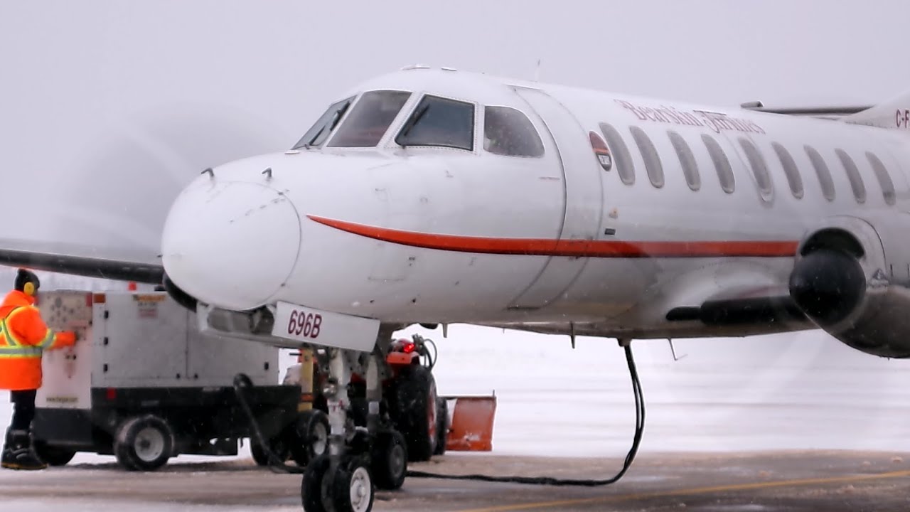 Bearskin Airlines Fairchild Metroliner startup At CYYB