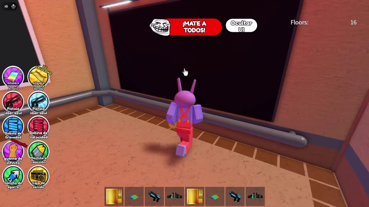 jugando roblox Hola