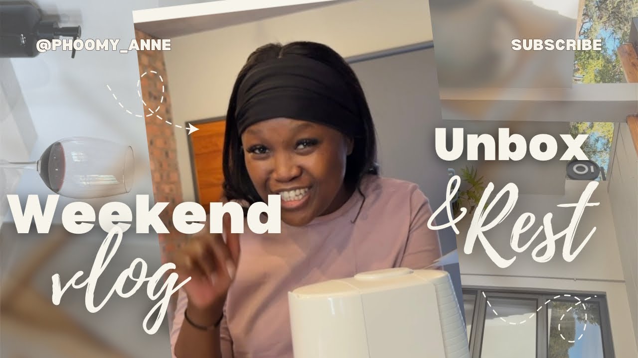 Mini vlog: Unboxing | Spend a night in Kathu, NC | South African YouTuber 