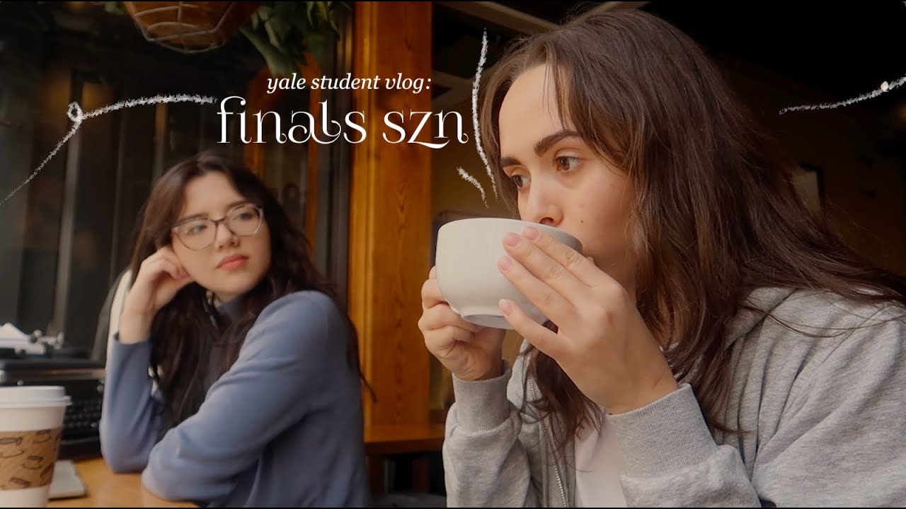 day in the life at yale college | vlogging like emma chamberlain to get through finals