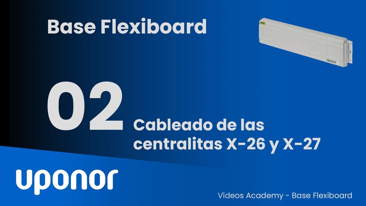 Cableados de las centralitas X-26 y X-27