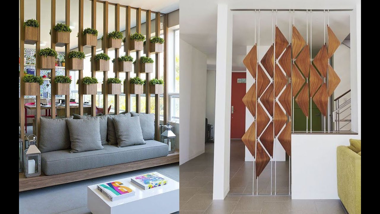 95 Creative Modern Wooden & Metal Room Divider Partition Design Ideas