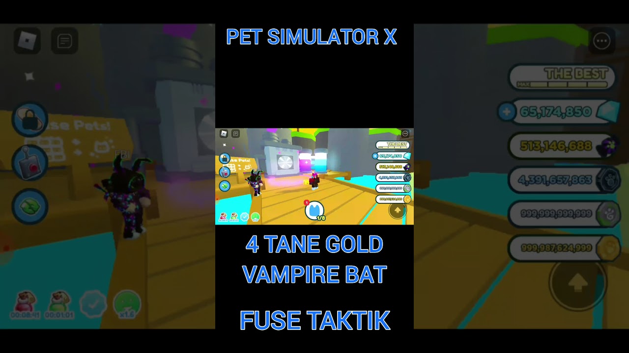 PET SIMULATOR X FUSE TAKTIĞI / PET SIMULATOR X FUSE WEAR