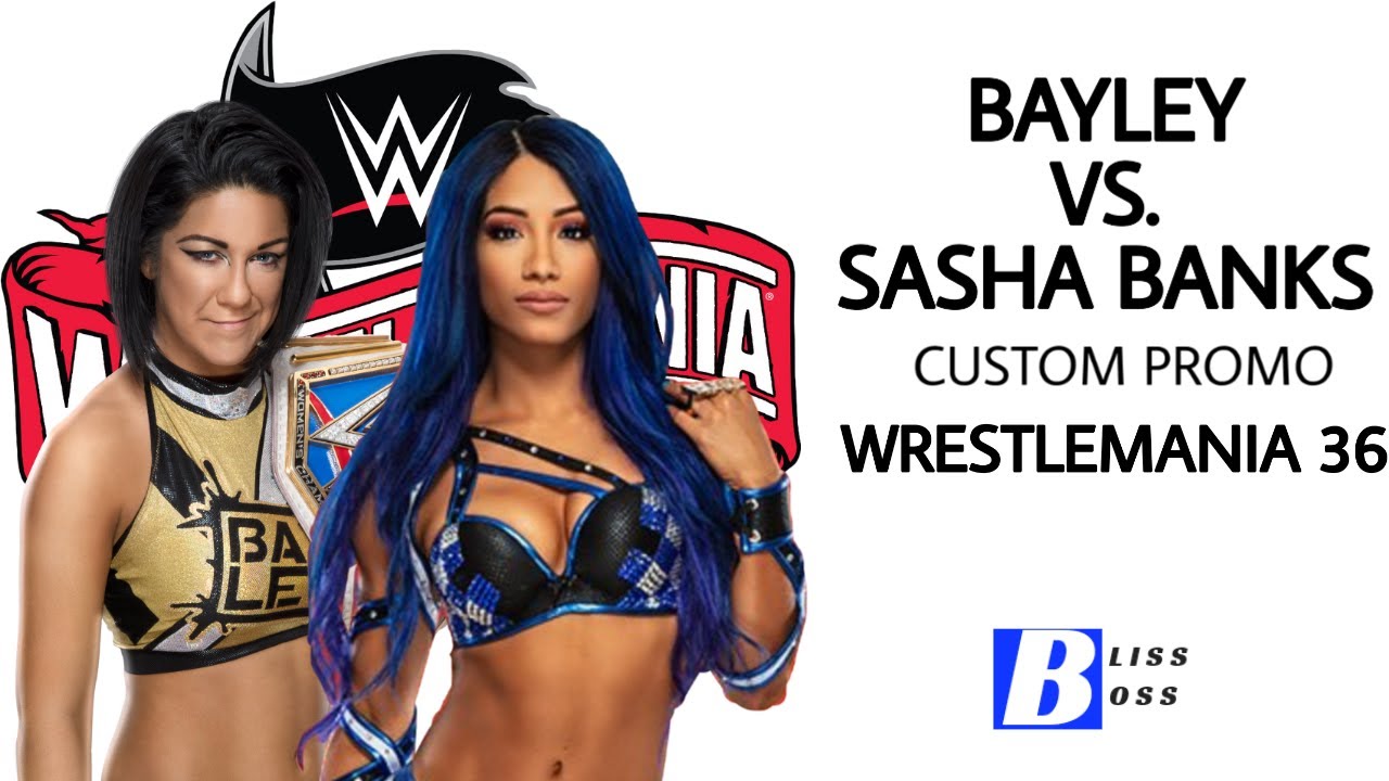 Sasha Banks vs Bayley - WWE WRESTLEMANIA 36 [ PROMO OFFICIAL]