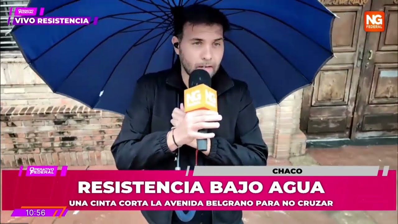 ⭕️ Bajo agua | Así amaneció Resistencia luego del temporal que empezó a la madrugada 