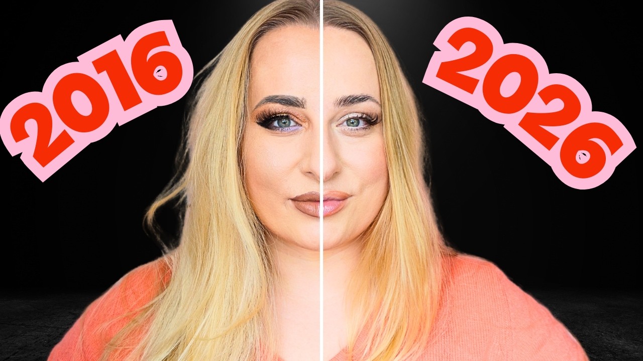 MAKEUP SPRZED 10 LAT KONTRA OBECNY!