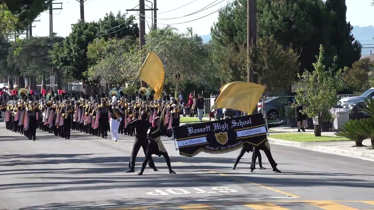 Bassett HS - Hostrauser's March - 2025 Azusa Golden Days Parade
