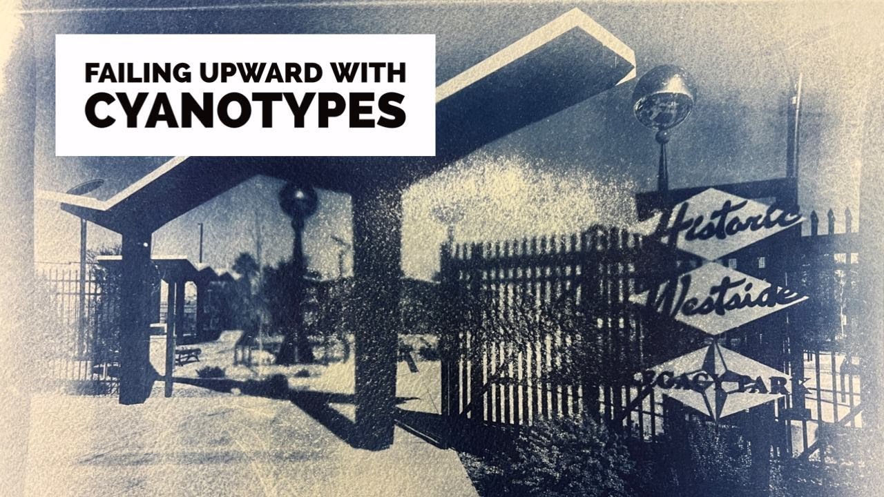 My experience making Cyanotypes and printing negatives on transparency film