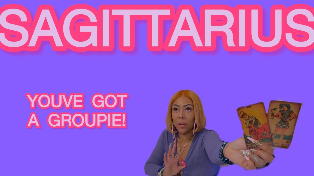 ♐️ SAGITTARIUS: YOU GOT A GROUPIE! AN EX IS TRYING TO GET INFO ON YOU! SOMEONE FEELS UR UNINTERESTED