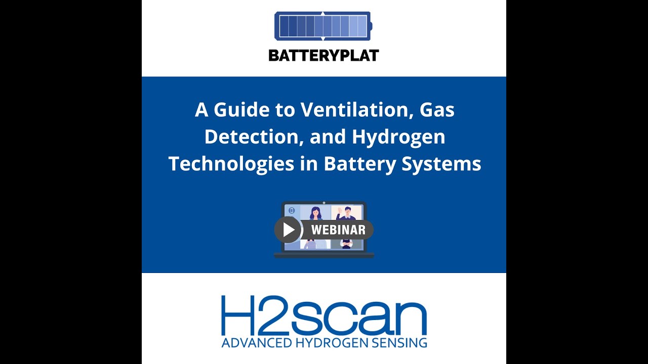 A Guide to Ventilation, Gas Detection, and Hydrogen Technologies in Battery Systems