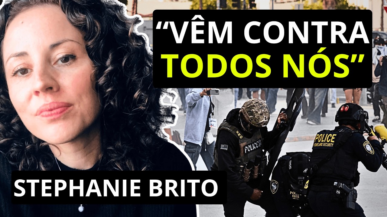 EUA em Chamas: O Discurso Contra Imigrantes que Gera Protestos e Violência | Stephanie Brito