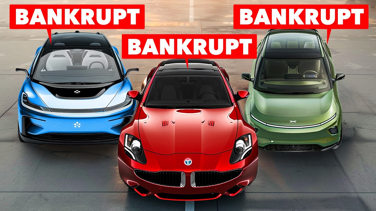 Почему все компании, производящие электромобили, разоряются?
