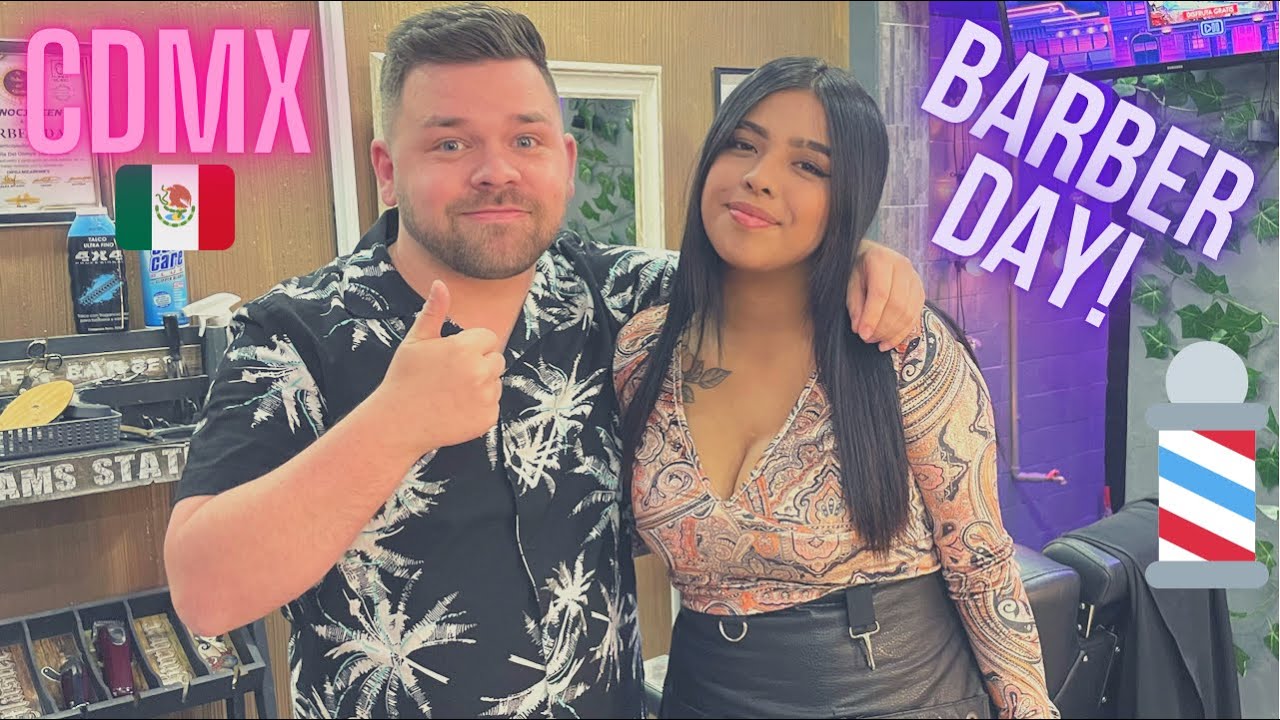 💈 Haircut & Beard Trim from Dayana / Barber Day in Mexico City (ASMR FULL UNEDITED) 🇲🇽