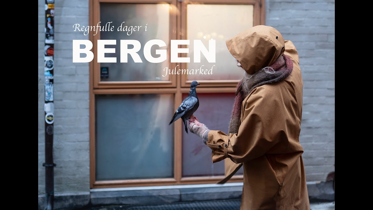 Bergen - Julemarked - Regn - Foto