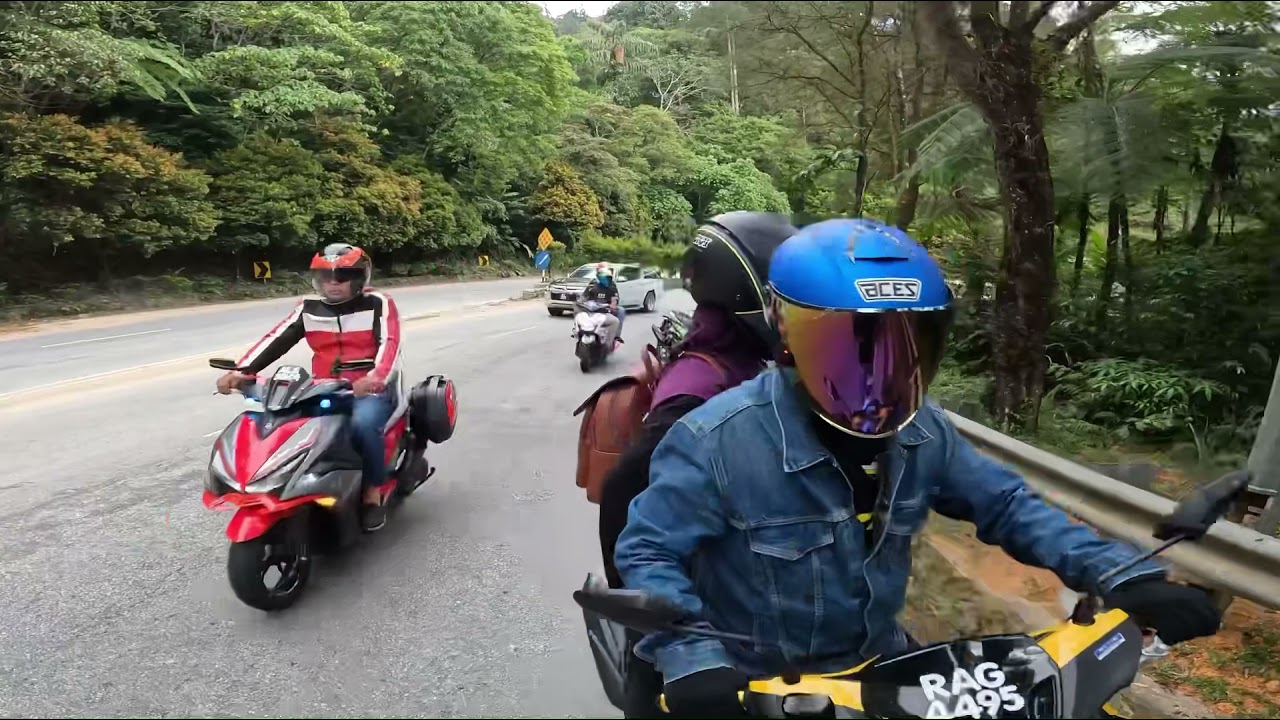 Ride Genting Highland santai bersama NVX perak part 2 ✅ ( membe down tang corner 😢 )