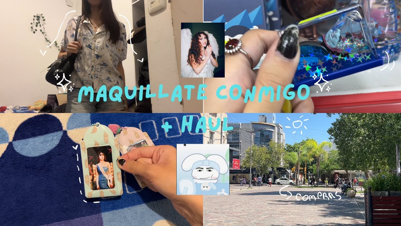 Maquíllate conmigo ( Haul, el lip combo soñado, mis colores de pelo ) 😲