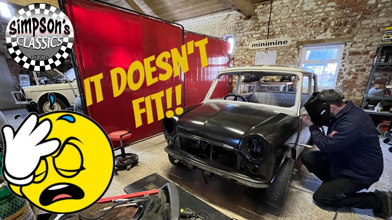 Classic Mini Mayfair Restoration - FRONT END PANELS Pt.1