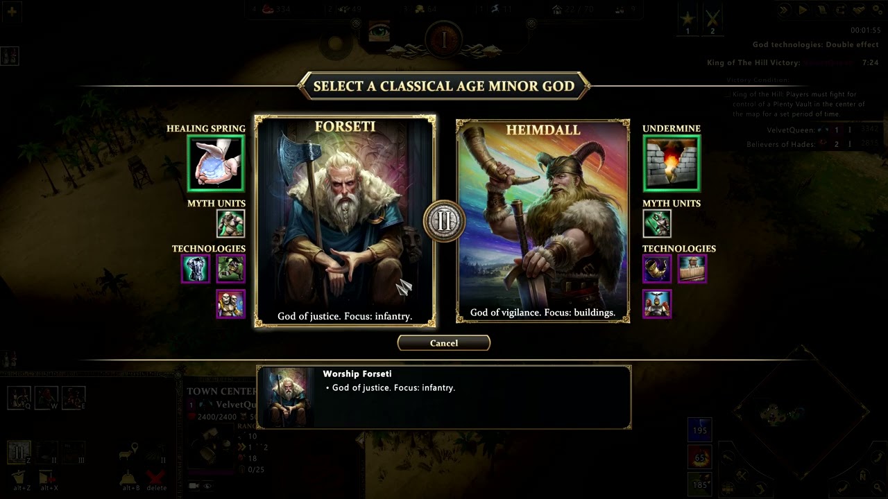 Speedrunning Titan Difficulty Age of Mythology Retold Gauntlet Mode Part 2