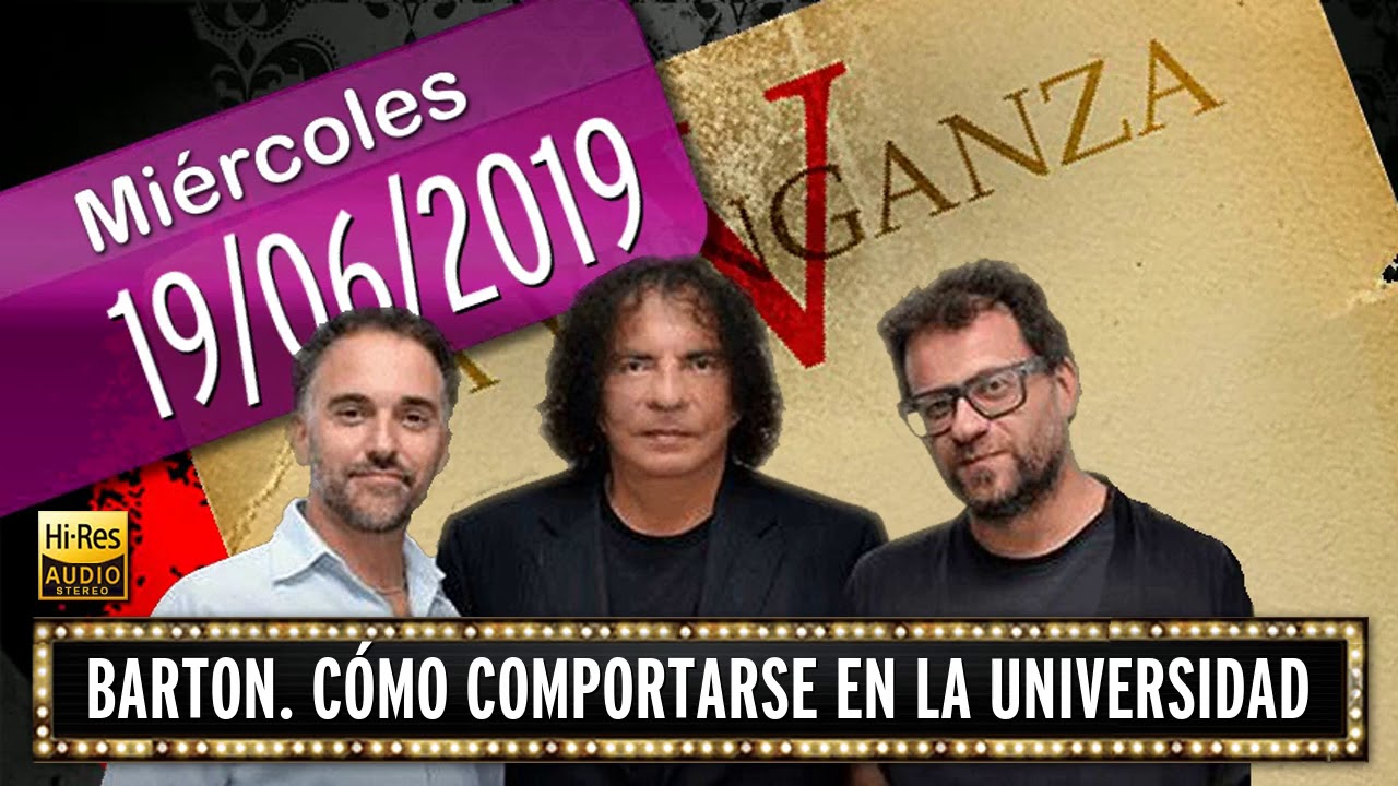 19 06 2019 Barton. Cómo comportarse en la universidad