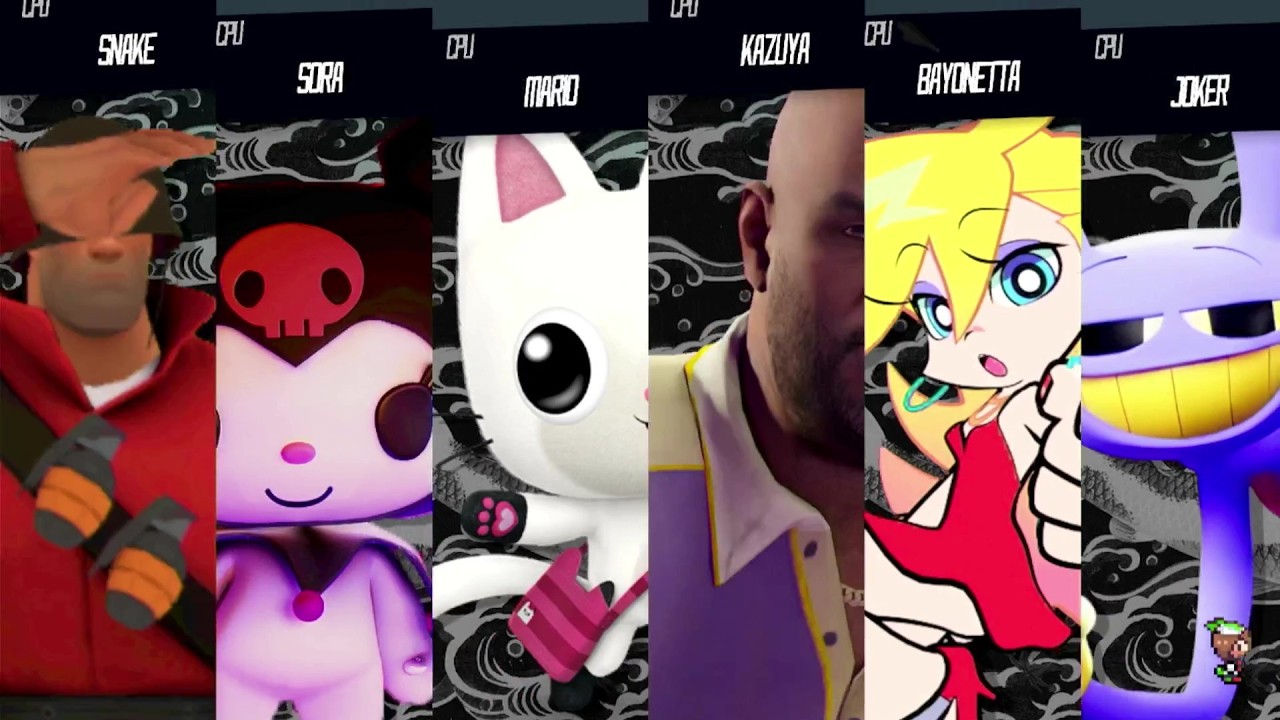 Битва на Мементосе — Запрошенная битва в стиле Smash Bros.