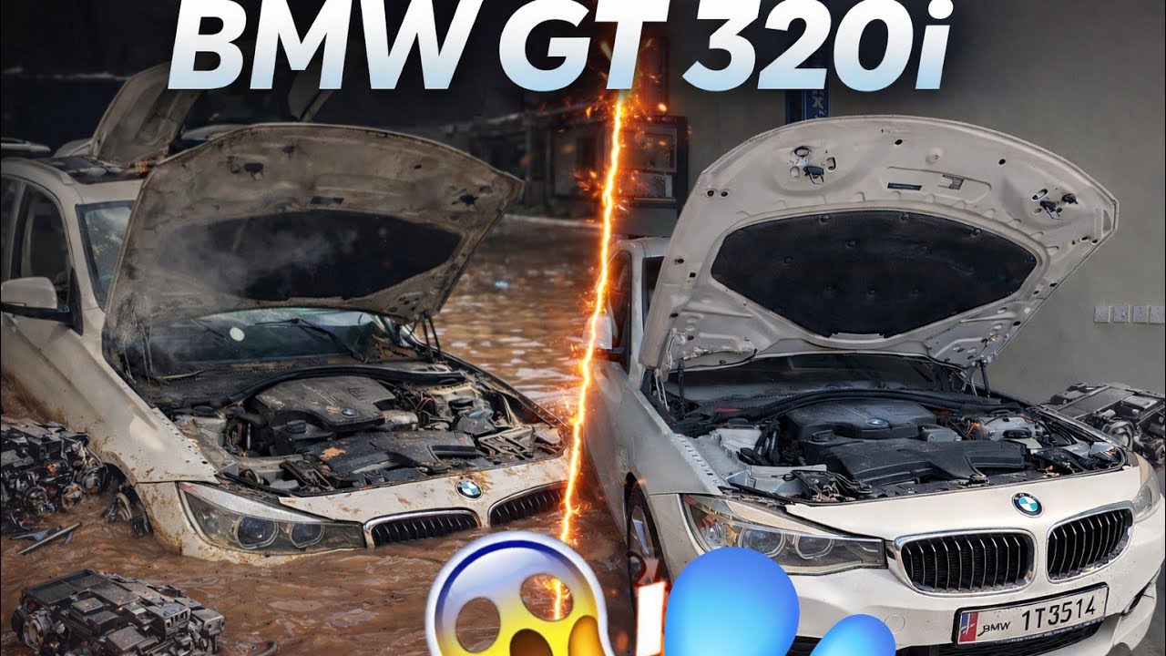 BMW GT 320i غرقات فالفيضان و رجعناها للحيات
