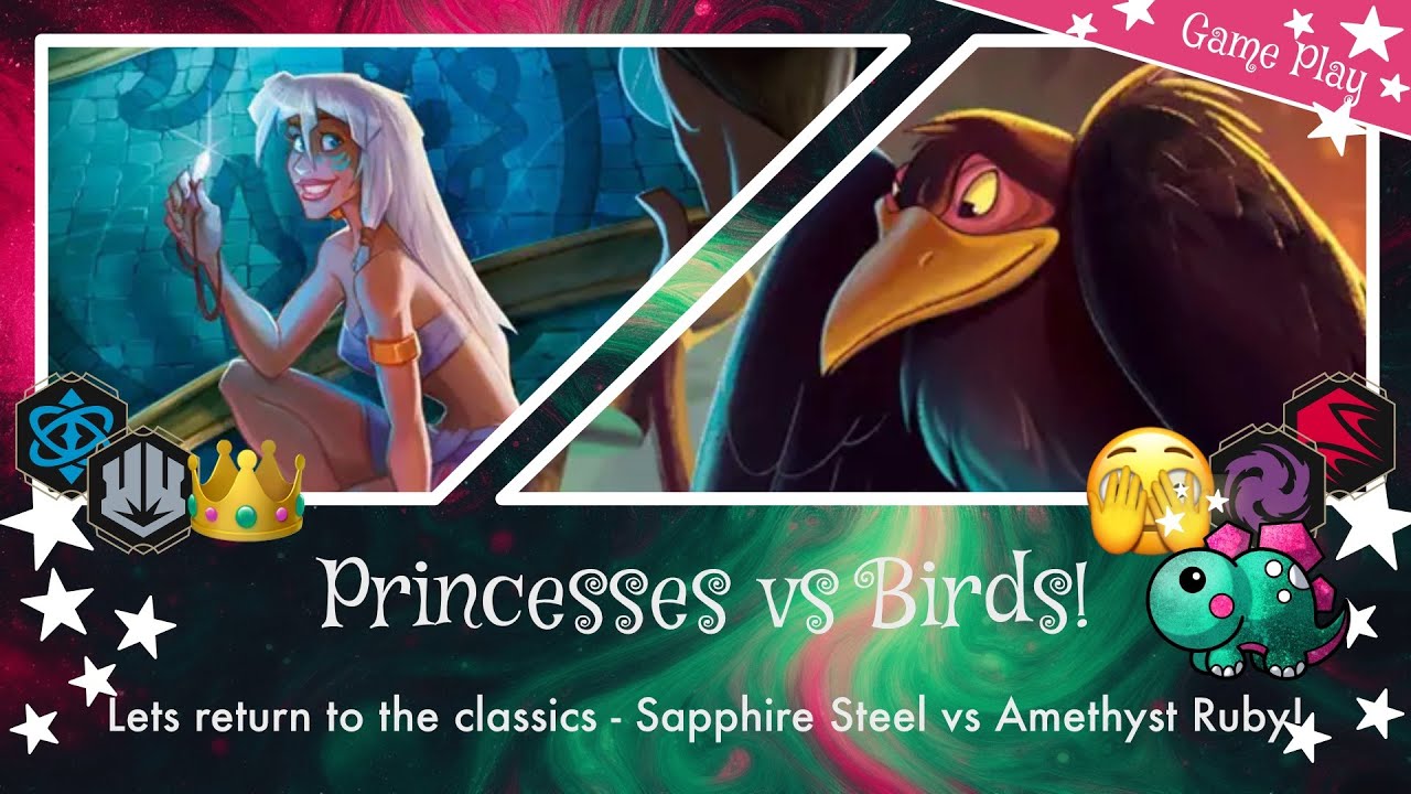 Maybe Meta: Princesses vs Birds! | Lorcana Game Play | Lorcana Deck Analysis