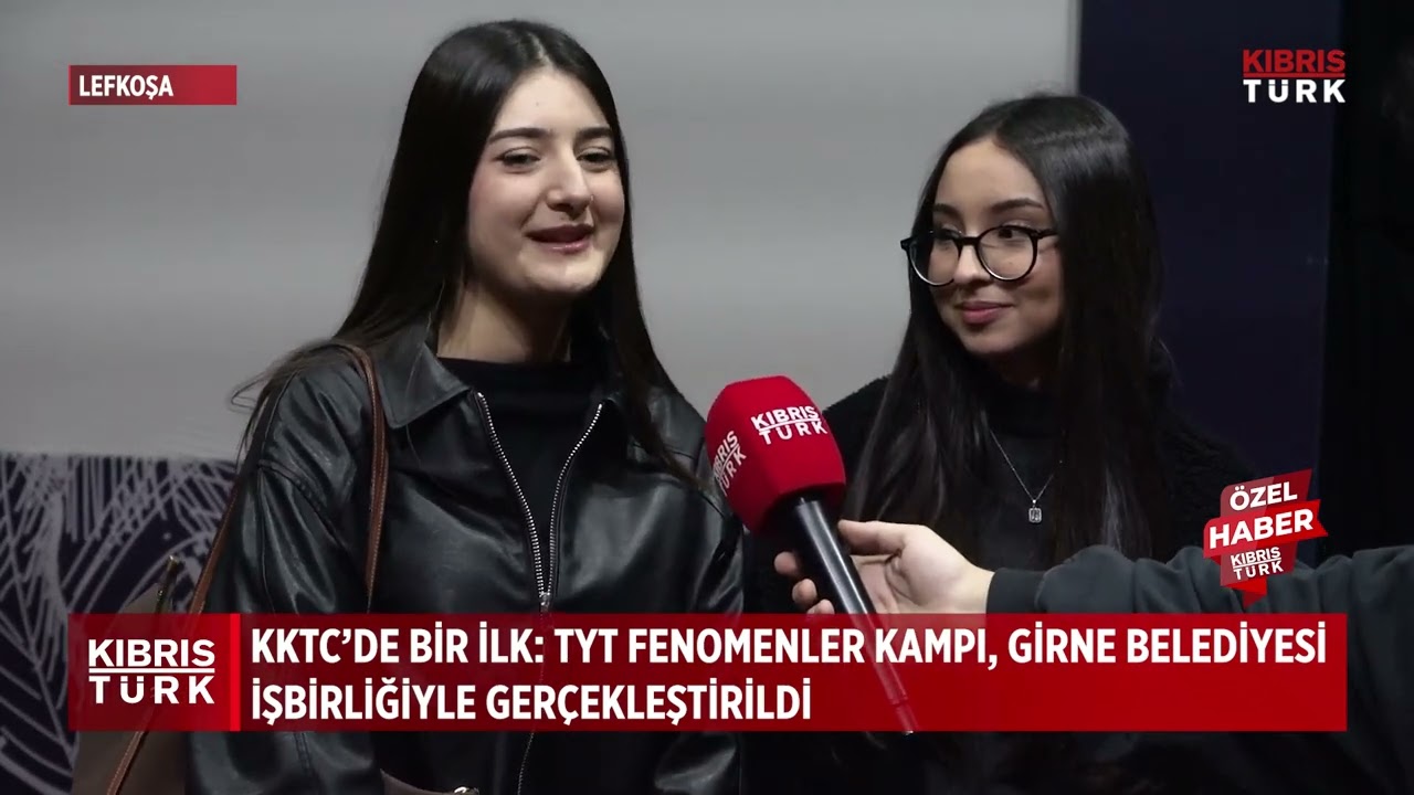 KKTC'de bir ilk: TYT Fenomenler Kampı Girne Belediyesi işbirliğiyle gerçekleştirildi