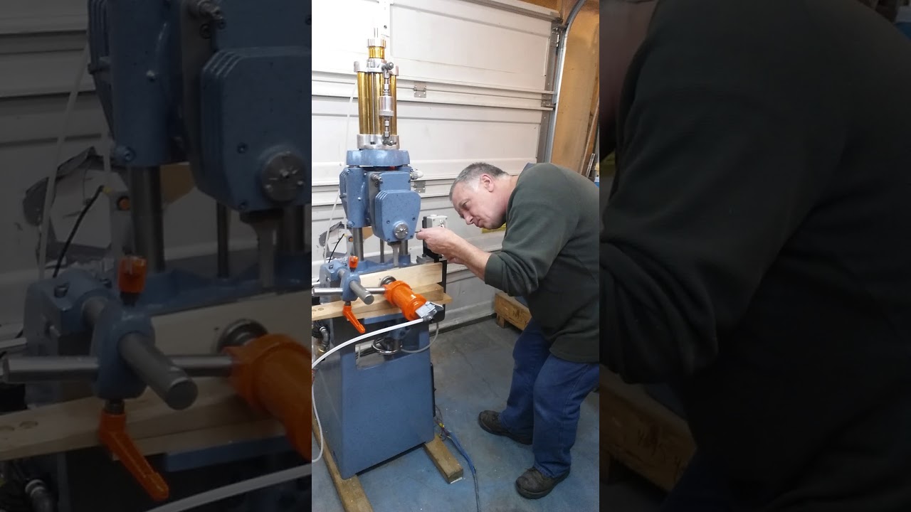 Rebuilt 1980 Maka Mortiser Part 2.