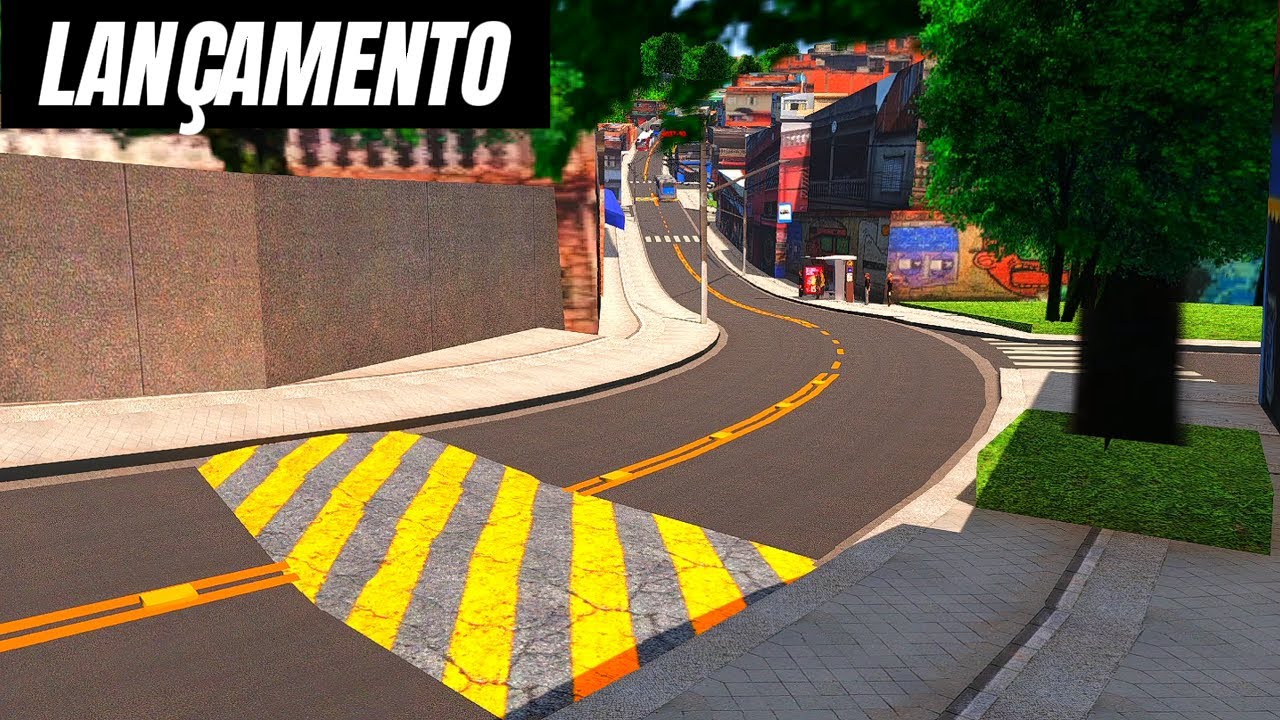 Proton Bus Simulator - LANÇAMENTO! MOD MAPA DA FAVELA BASEADO COM LINHA REAL MAIS GAMEPLAY REALISTA.