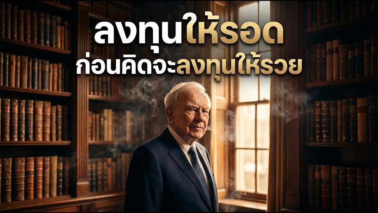 เลิกฝันรวยเร็ว! กฎข้อแรกของการลงทุนที่วอร์เรน บัฟเฟตต์ไม่เคยบอก | คิดแบบคนสำเร็จ