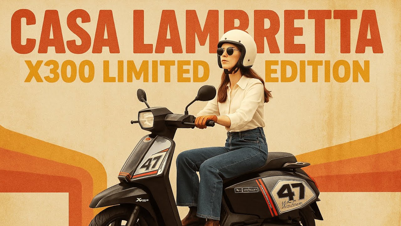 Only 999 Units! (2026) NEW Exclusive Lambretta Casa X300 Limited Edition Revealed !