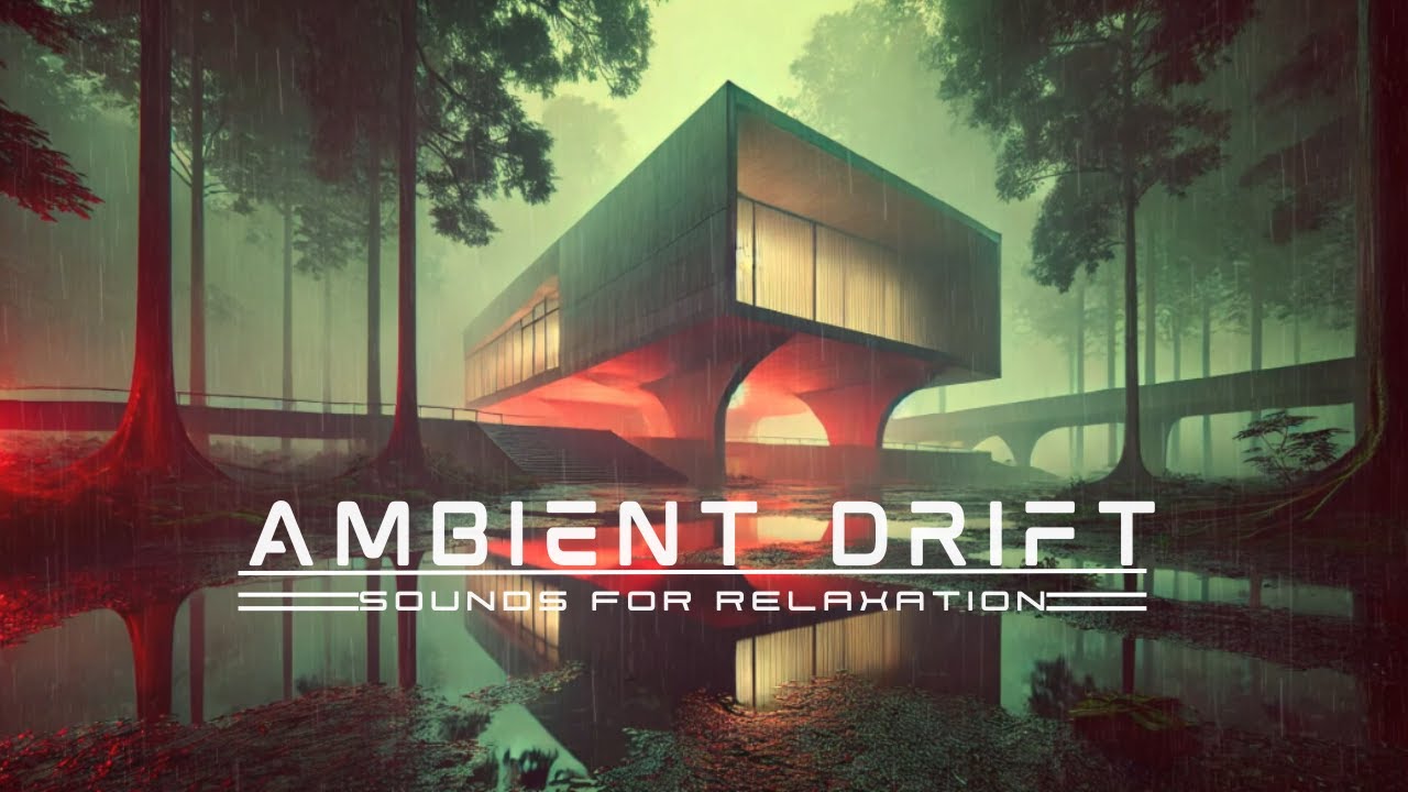 Lone Shelter in the Woods: Rain and Fog Ambiance | AmbientDrift1