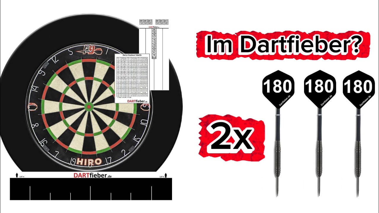 🎯DAS IDEALE DARTS EINSTEIGER SET! So startest du als Darts Anf&auml;nger richtig!
