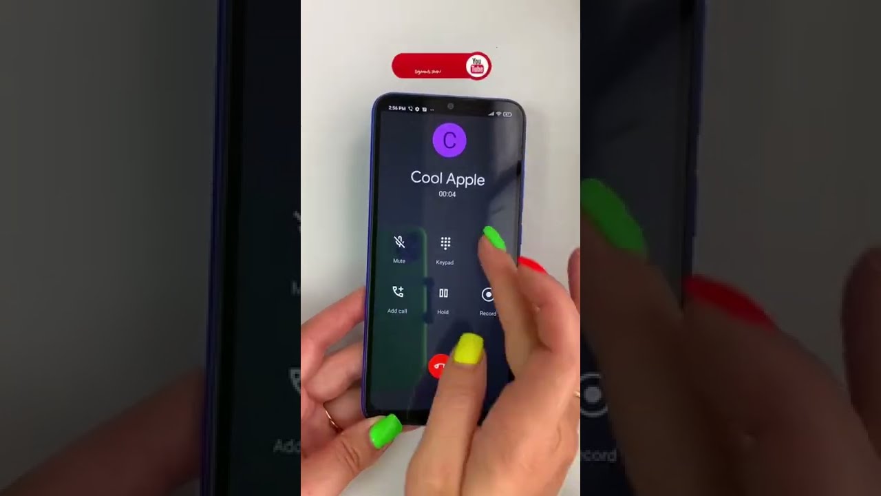 Xiaomi Redmi 9C (NFC) incoming call/ Reverse mode