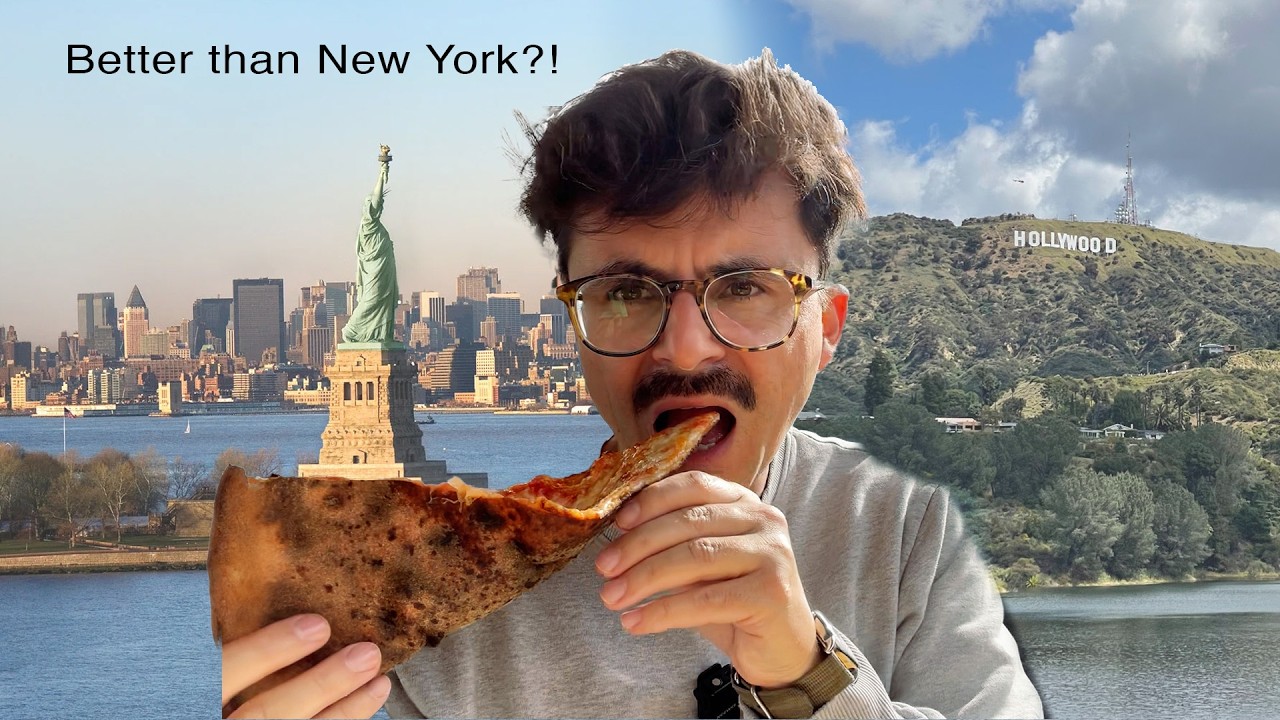 Can LA do NYC food better? Trying 5 iconic foods: NO CARS challenge